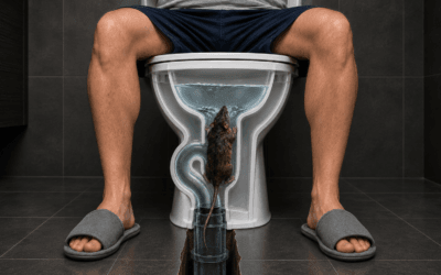 Rato pode entrar pelo vaso sanitário? Entenda