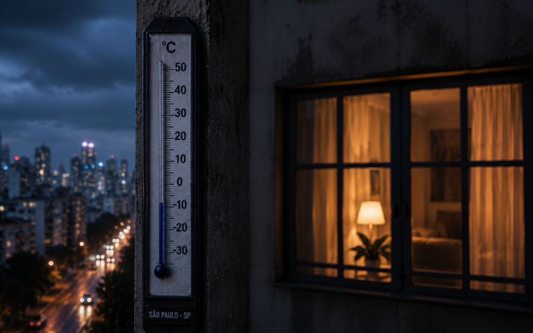 pragas no frio em São Paulo dentro das construções