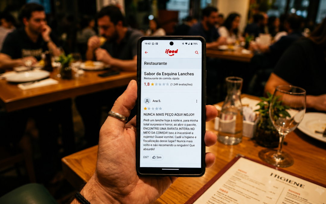 controle preventivo de pragas para restaurantes e reputação online