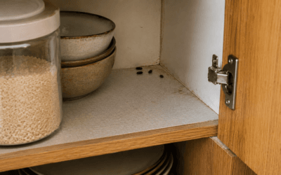 Pontinhos no armário podem indicar pragas?