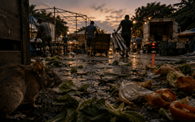 Pragas perto de feira livre: como proteger o imóvel