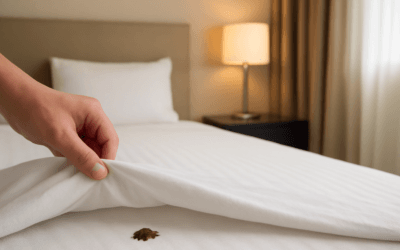 Percevejos em hotéis: nem tudo que faz check-in é hóspede