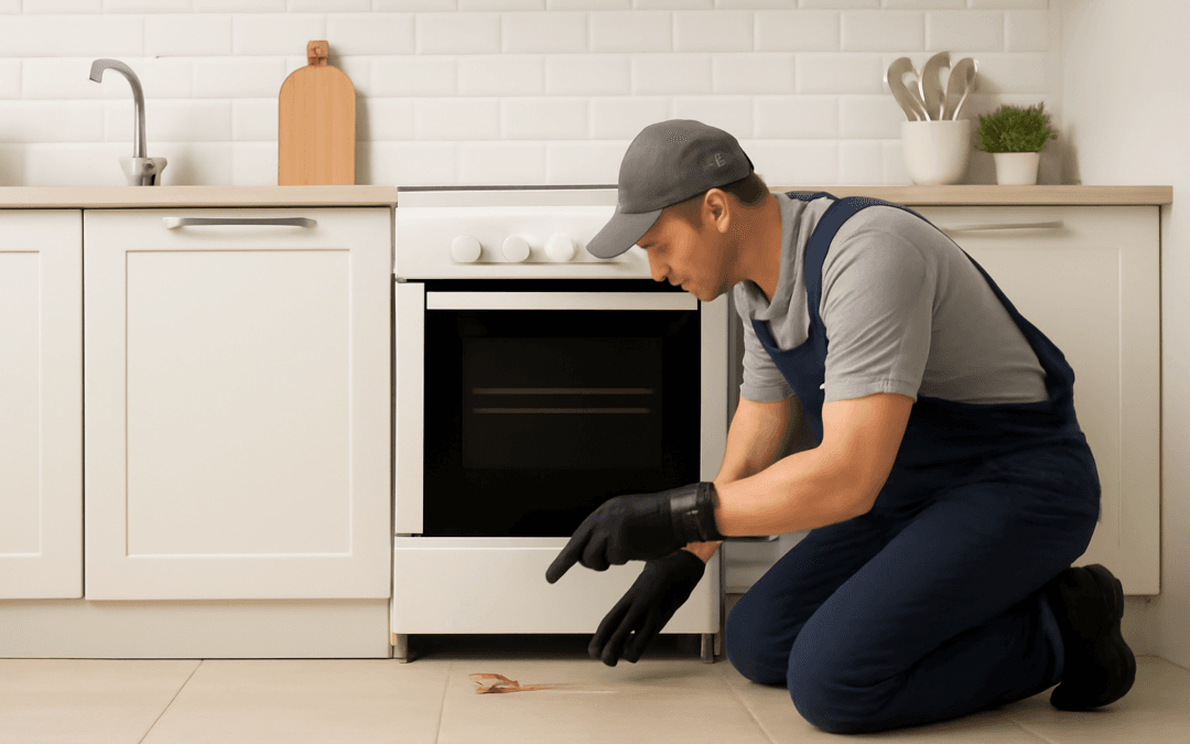 Baratas embaixo dos equipamentos: o que uma cozinha limpa pode esconder